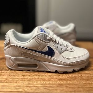 Nike Air Max 90 “Metallic Blue” - Women’s Size 5 - (DX0115-100)